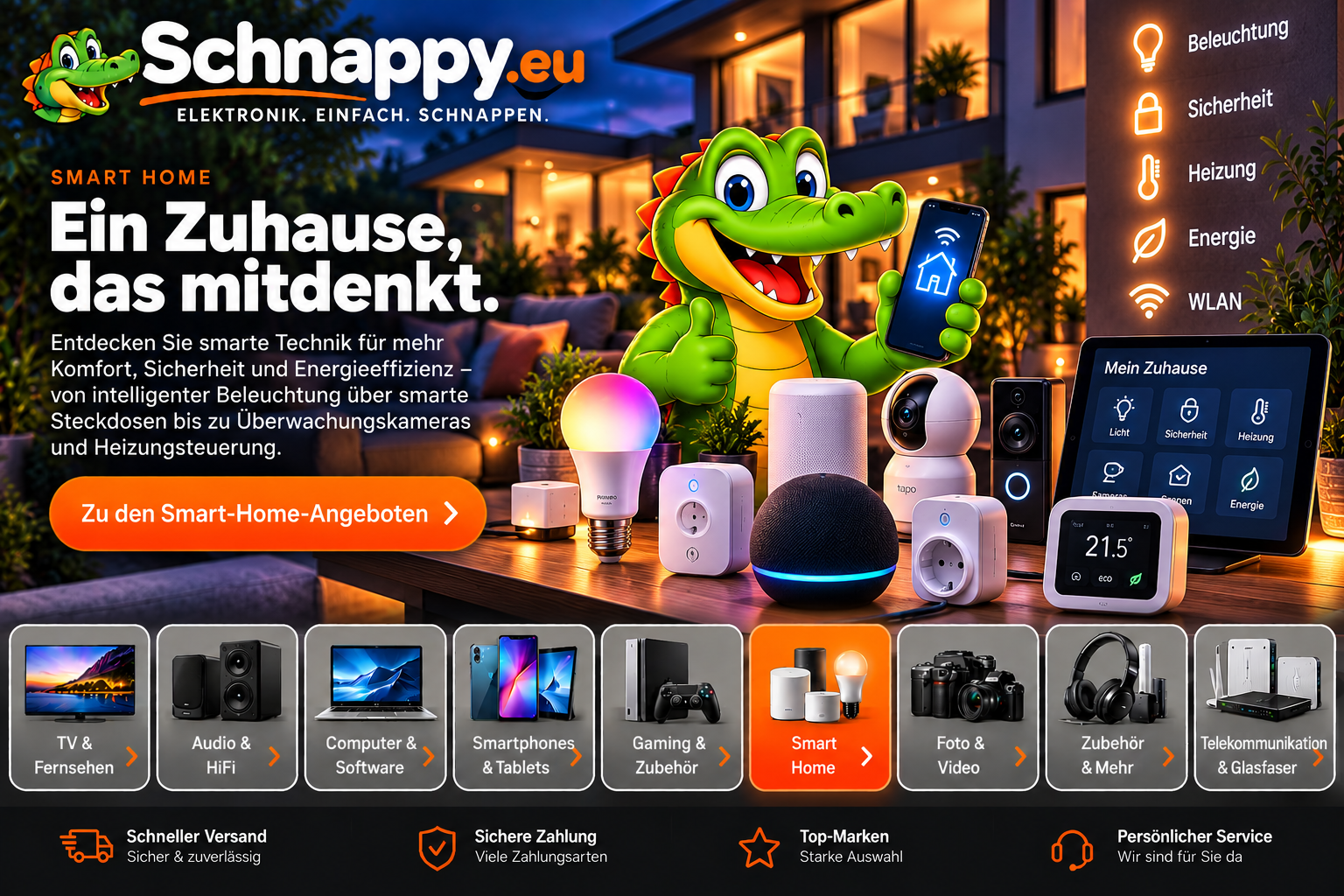 Schnappy.eu – Smart Home